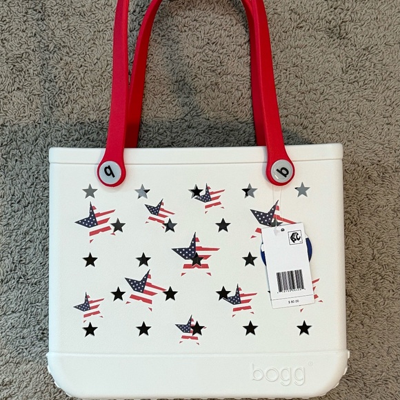 NWT Limited Edition Baby Bogg® Bag (medium size) Star Spangled w/star holes - Picture 2 of 13